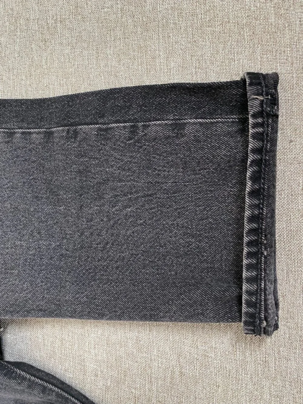 Levi's Premium 555 Relaxed Straight Denim Jeans Men's 30 x 30 Mid Rise Black NWT